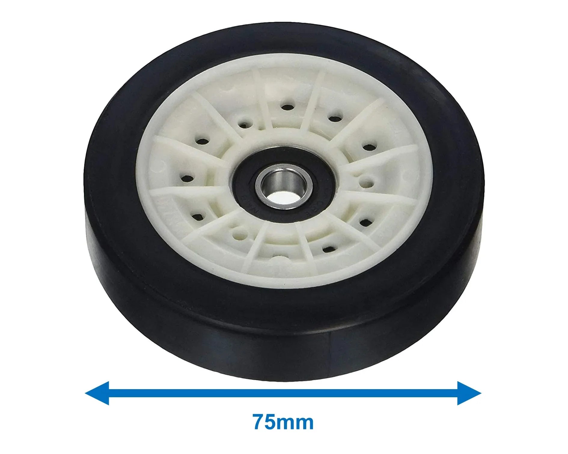 Genuine Blomberg Tumble Dryer Drum Rubber Wheel Roller - Mersey Spares