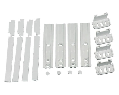 Genuine Fridge Freezer Integrated Door Hinge Fixing Slide Kit for Candy CIF120, CIF125, CIF125E, CIF125LECE, CIR160, CIR1601ECO, CIR1603ECO - Mersey Spares