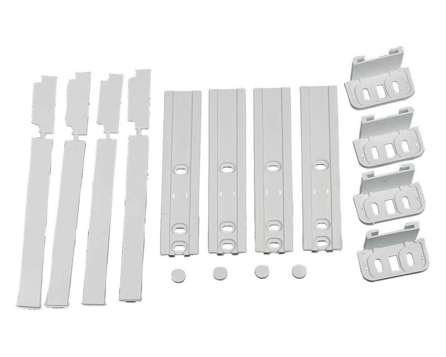 Genuine Fridge Freezer Integrated Door Hinge Fixing Slide Kit for Phillips AFB802, AMB571, AMB572, AMB9550, ARB504, ARB506, ARB518, ARB518/01, ARB528