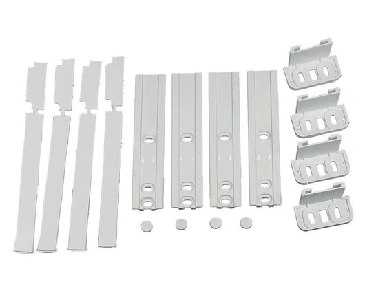 Genuine Fridge Freezer Integrated Door Hinge Fixing Slide Kit for Indesit, Whirlpool - C00312150, C00470547, 481231019131, 484000000857, ES1400519 - Mersey Spares