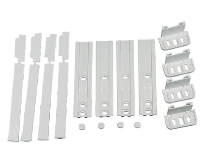 Genuine Fridge Freezer Integrated Door Hinge Fixing Slide Kit for Indesit, Whirlpool - C00312150, C00470547, 481231019131, 484000000857, ES1400519