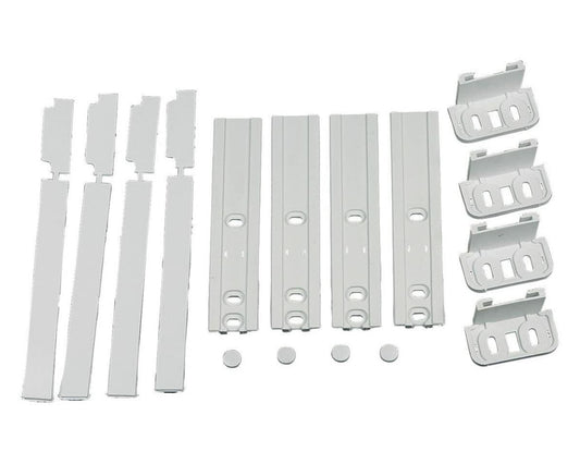 Genuine Fridge Freezer Integrated Door Hinge Fixing Slide Kit for Indesit, Whirlpool - C00312150, C00470547, 481231019131, 484000000857, ES1400519