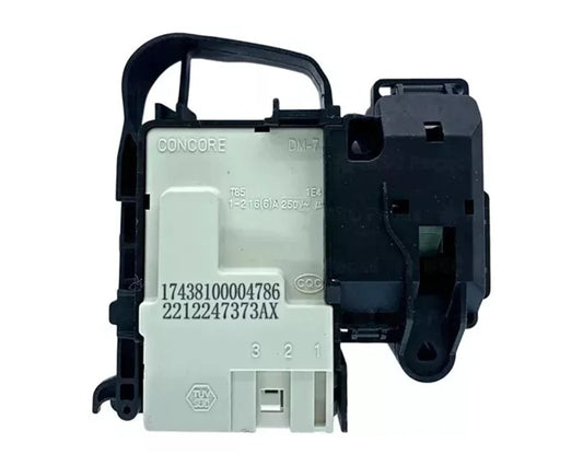 Genuine Washing Machine, Tumble Dryer Door Lock Interlock for Logik L8W6D23E, L914WM17E - Mersey Spares