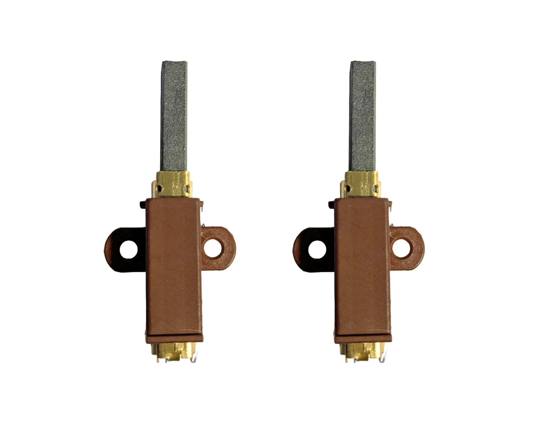 Carbon Brushes Set For Numatic Vacuum Motor DL21104T models NVQ370T-2, NVQ380-22 (2 Core Mains Lead), NVQ380B-22 (2 Core Mains Lead) - Mersey Spares