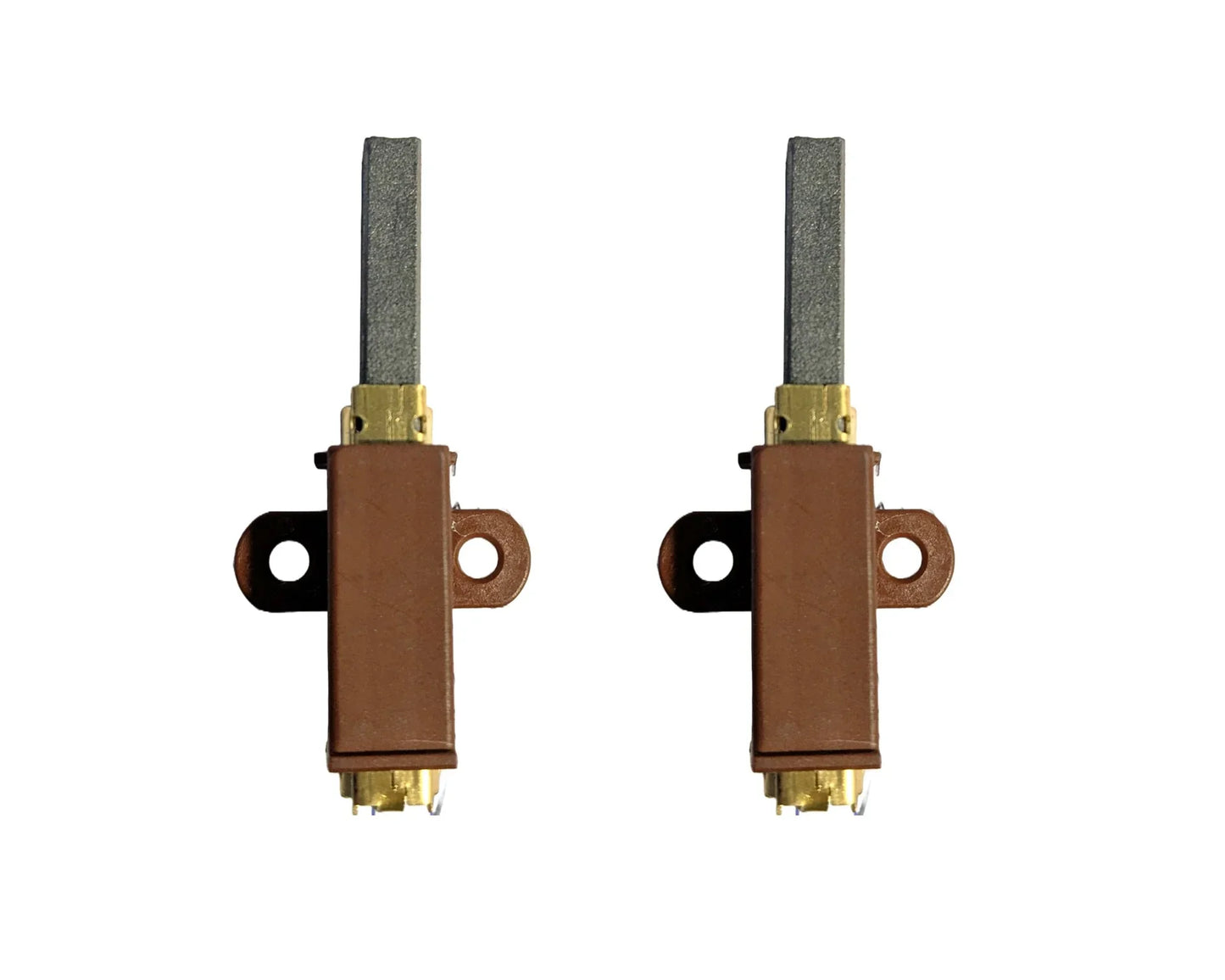 Carbon Brushes Set For Numatic Vacuum Motor DL21104T models NVQ380B-22 (3 Core Mains Lead), NVQ570-22, NVQ900-22, GB631 - Mersey Spares