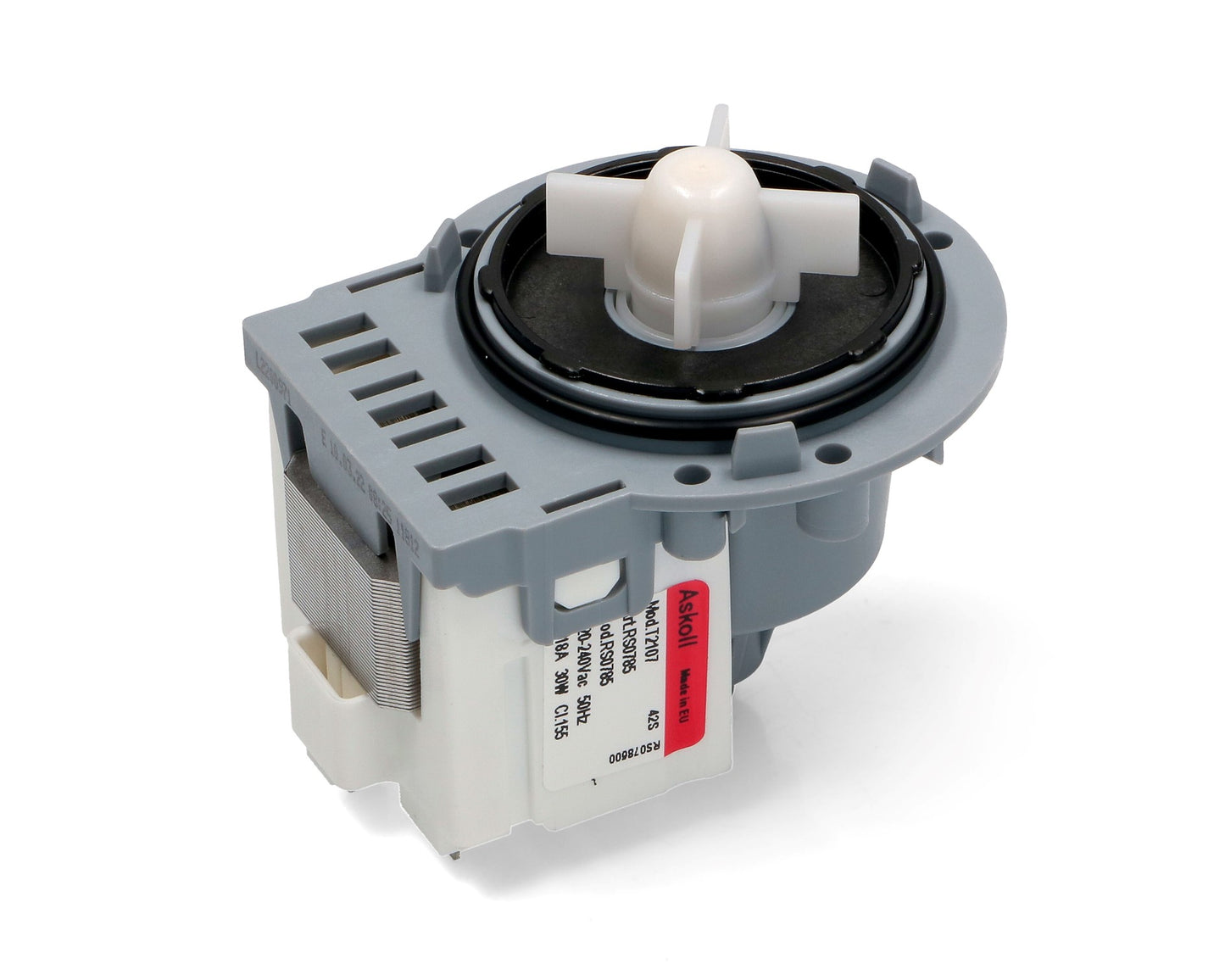 Askoll Drain Pump Motor 30W for Electrolux, Zanussi Washing Machine - 4055093050, 50245289009, 50266741003, ES1606108