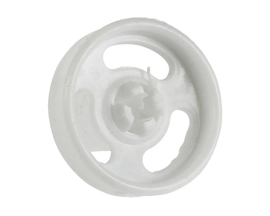 1 x Genuine Lower Basket Rack Runner Wheel for Currys CDW60W10 Dishwasher 35mm - Mersey Spares