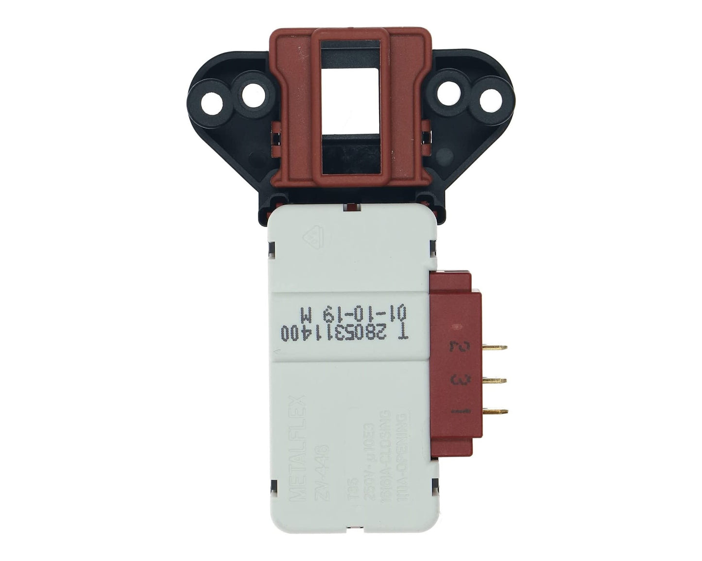 Genuine Washing Machine Door Interlock Switch for Beko WME8227B WME8227S WME8227W