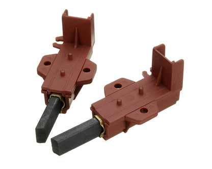 Washing Machine Welling Motor Carbon Brushes PA66 Type for Logik LIW814W15, L712WM13, L914WM20, L712WM20, L814WM15, Proaction A105QWJ, WMNS610P - Mersey Spares