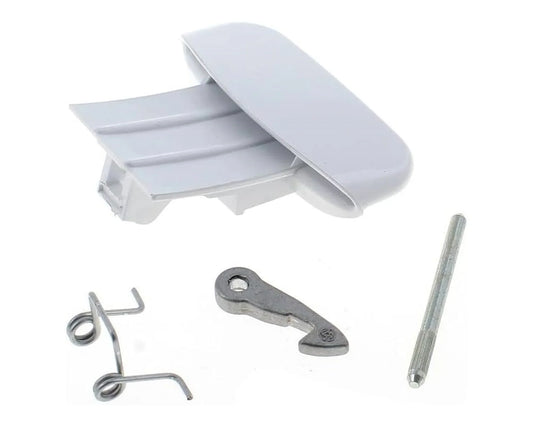 Washing Machine Door Handle Kit for Indesit Hotpoint New World - C00116581, C00086696, ES950848 - Mersey Spares
