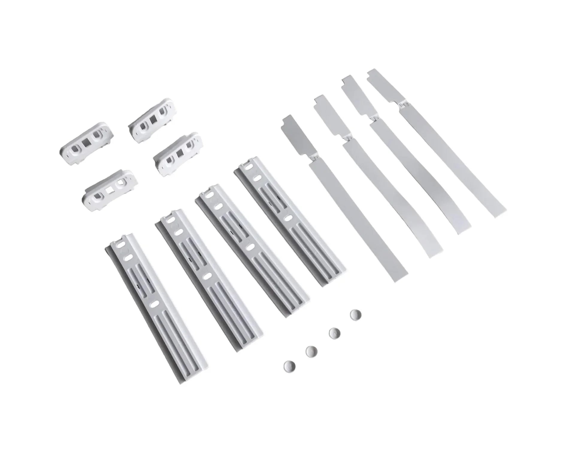 Genuine Fridge Freezer Integrated Door Hinge Fixing Slide Kit for Candy CIF120, CIF125, CIF125E, CIF125LECE, CIR160, CIR1601ECO, CIR1603ECO - Mersey Spares