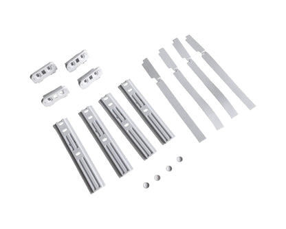 Genuine Fridge Freezer Integrated Door Hinge Fixing Slide Kit for Indesit, Whirlpool - C00312150, C00470547, 481231019131, 484000000857, ES1400519