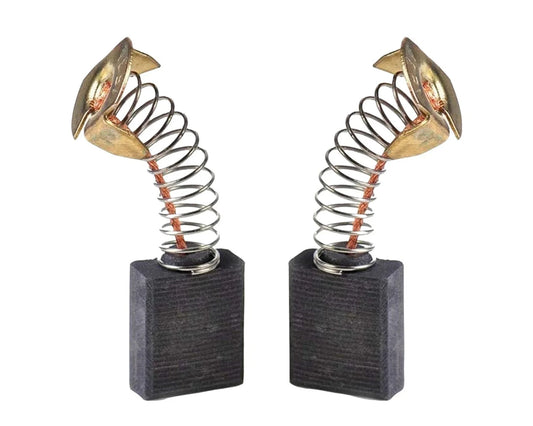 Motor Carbon Brushes for Makita Rotary Hammer HR3850K HR4500C HR5000K HR5001C - CB155, 181048-2 - Mersey Spares