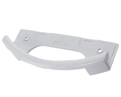 Plastic Door Handle for Bosch KKU, KSV Series Fridge Freezers White 096110, 00096110, 00263746, ES1633891 - Mersey Spares
