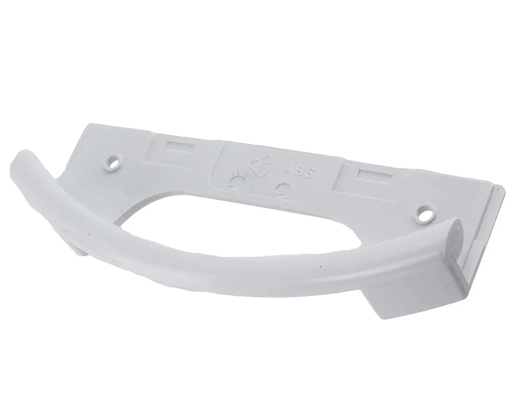 Plastic Door Handle for Bosch KGU Series Fridge Freezers White 096110, 0096110, 00263746 - Mersey Spares