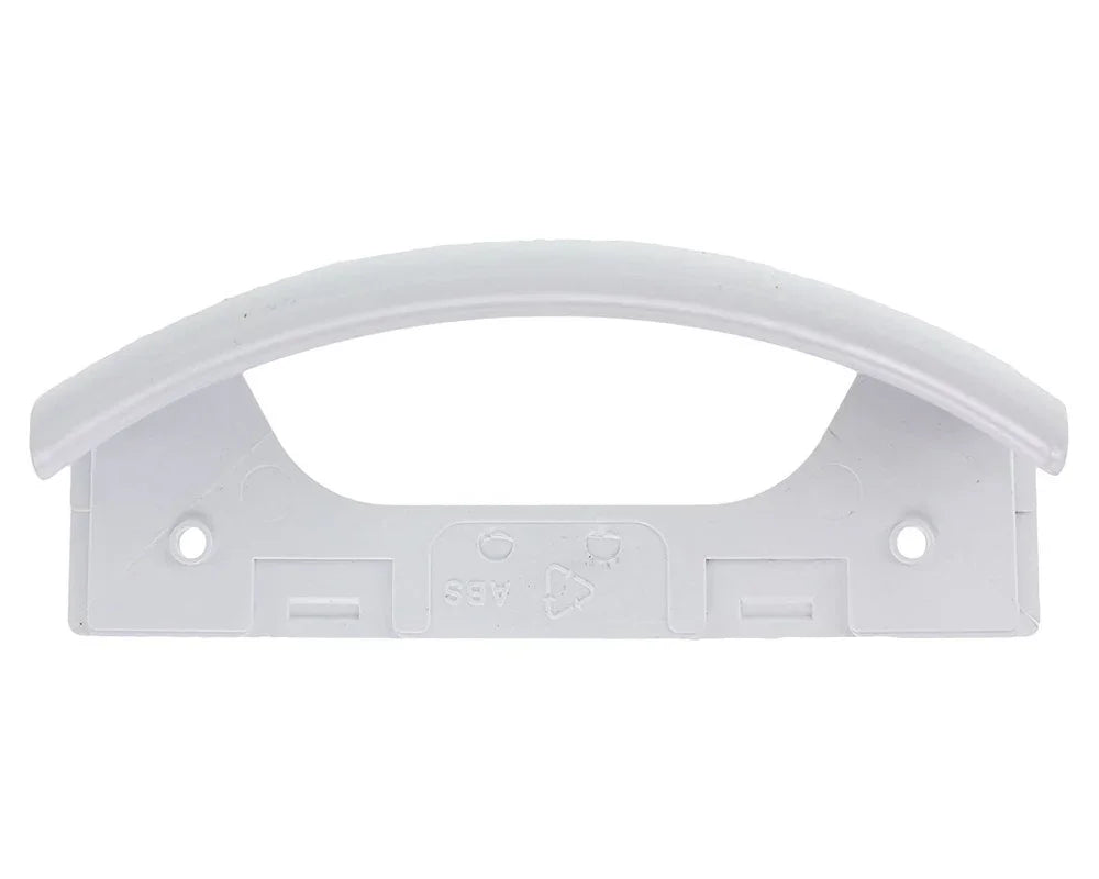 Plastic Door Handle for Bosch KKU, KSV Series Fridge Freezers White 096110, 00096110, 00263746, ES1633891 - Mersey Spares