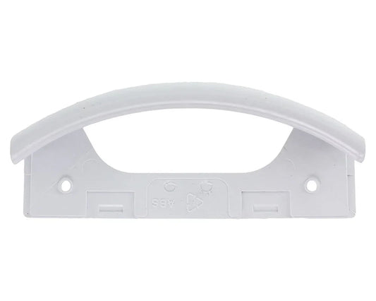 Plastic Door Handle for Bosch KKU, KSV Series Fridge Freezers White 096110, 00096110, 00263746, ES1633891 - Mersey Spares