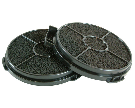 2 x For Cooke & Lewis Cooker Hood Carbon Filter Round Filters 5" CARBFILT4