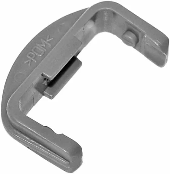 Genuine Dishwasher Basket Front Rail Cap Spare Part for Beko Flavel Lamona, 2 Pack - 1880580400 - Mersey Spares