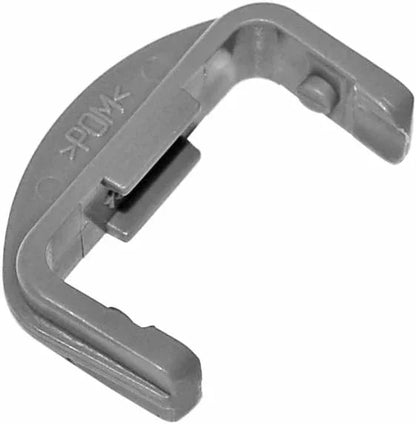 Genuine Dishwasher Basket Front Rail Cap Spare Part for Beko Flavel Lamona, 2 Pack - 1880580400 - Mersey Spares