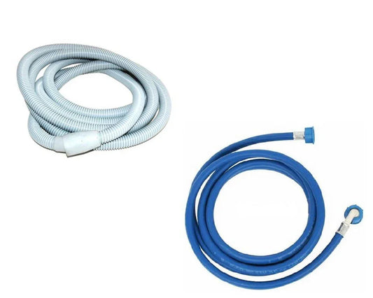 For Electrolux Washing Machine Water Inlet & Drain Hose Waste Pipe 3.5 Metre Kit - Mersey Spares