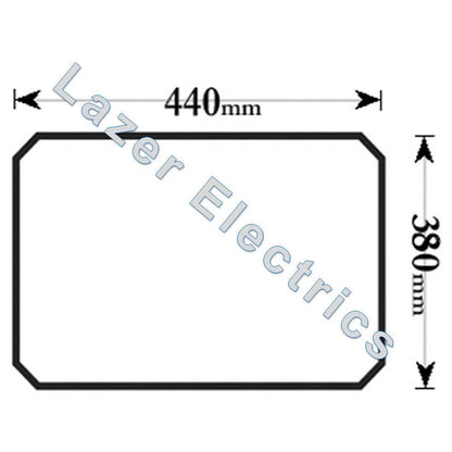 Oven Main Door Seal Gasket 4 Sided For Belling Cookers 550BR G750 082605037