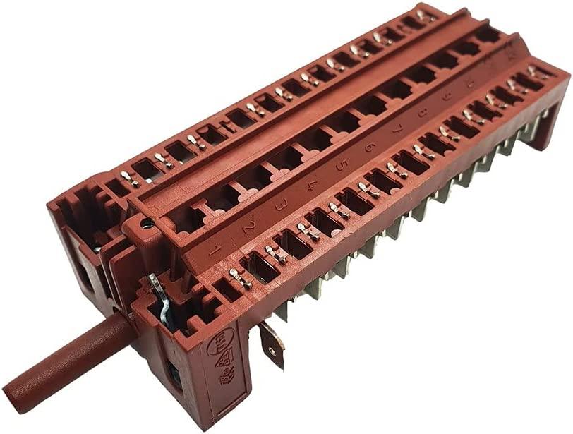 9 Position Main Oven Selector Switch for ILVE Cooker - A03409, A/034/09) - Mersey Spares