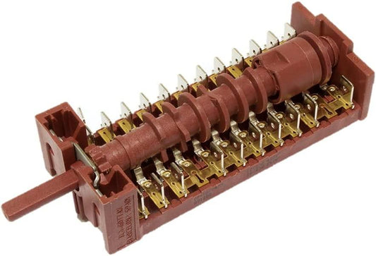 9 Position Main Oven Selector Switch for Britannia Cooker - A03409, A/034/09, ES1915932 - Mersey Spares