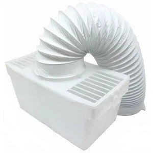 Universal White Knight Beko Tumble Dryer Indoor Condenser Vent Kit Box With Hose - Mersey Spares