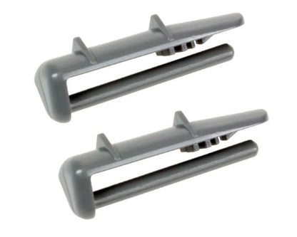 Plastic Rear Rail Diswasher Upper Basket Guide Stops End Caps for Beko DW600 DWD4310S - Mersey Spares