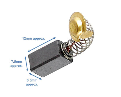 Motor Carbon Brushes Pair for Hitachi Circular Saw, Rotary Band Saw 999-021 - Mersey Spares