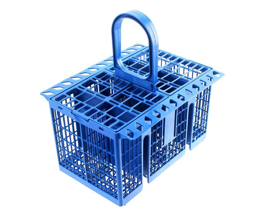 Blue Cutlery Basket Dishwasher for Indesit C00258627 DIF04UK DIF04UK.R DIF04UKN - Mersey Spares