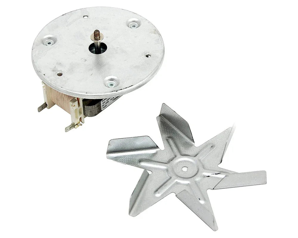 Main Motor Unit & Cooling Fan Kit for Hotpoint Oven Cooker 5TCCK, 5TCCW, 60HEG, 60HEGS, 60HEP, 60HEPS, 6102B, 6102P, 6103B, 6103BMK2 - Mersey Spares