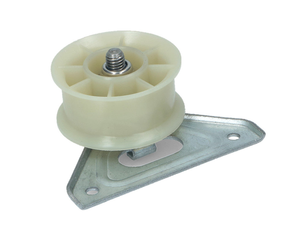 Jockey Wheel Tension Pulley Roller and Bracket for Whirlpool Tumble Dryer - 482000022835, 482000072312