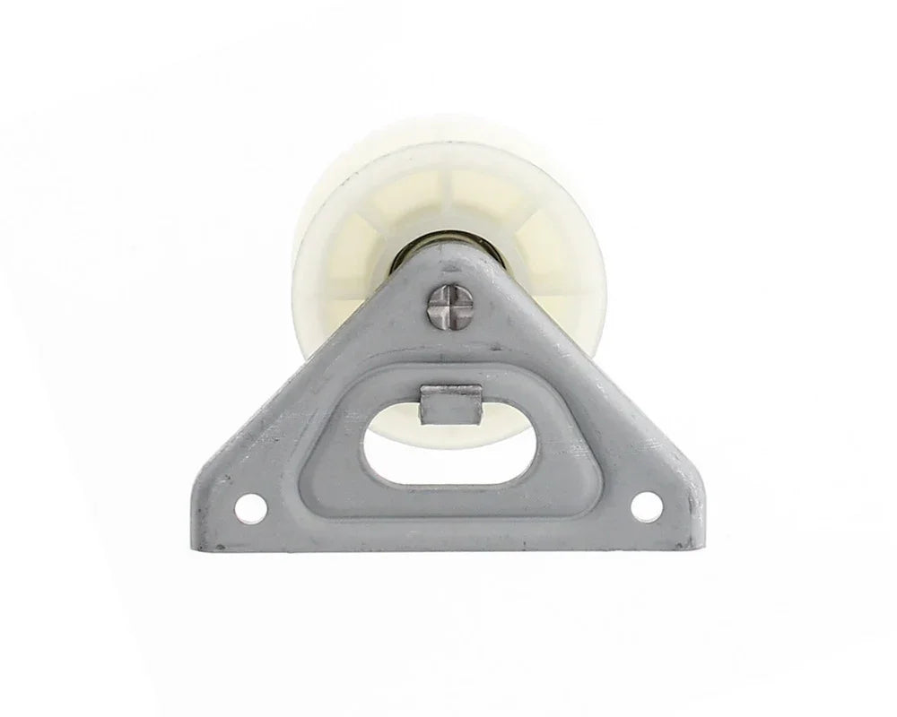 Jockey Wheel Tension Pulley Roller and Bracket for Indesit Tumble Dryer - C00504520, C00113879, C00143252, ES1948118 - Mersey Spares