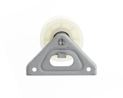 Jockey Wheel Tension Pulley Roller and Bracket for Whirlpool Tumble Dryer - 482000022835, 482000072312 - Mersey Spares
