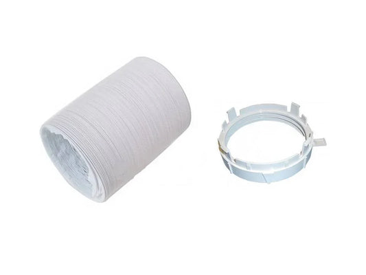 AEG T37400 ZANUSSI TD4100 TD4112 TD4113 Tumble Dryer VENT HOSE & ADAPTOR KIT SET - Mersey Spares