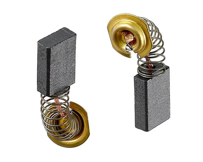 Motor Carbon Brushes Pair for Makita Hand Tools (Alt to CB303, 17 x 11 x 5mm) - Mersey Spares