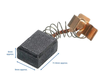 Motor Carbon Brushes Pair for Makita Hedge Trimmers CB419, 191962-4