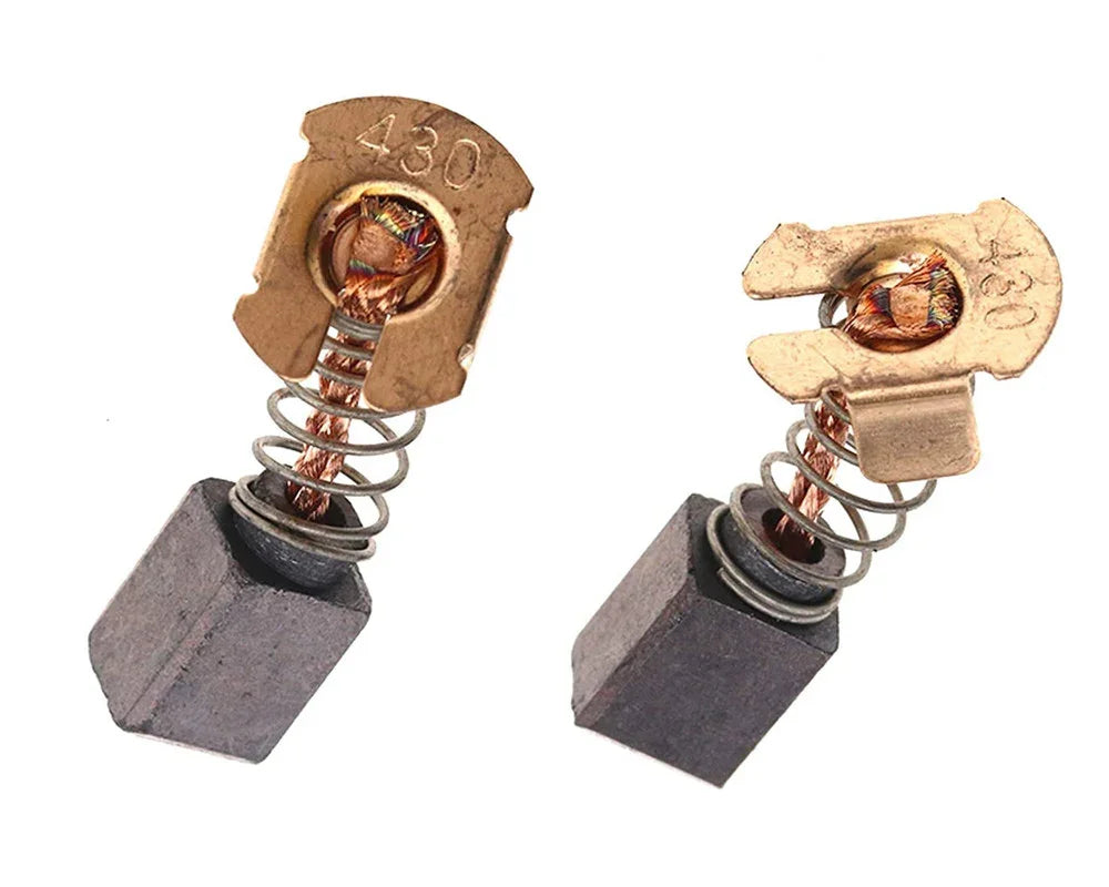 Motor Carbon Brushes for Makita Cordless Jigsaw, Biscuit Joiner CB430, 191971-3 - Mersey Spares