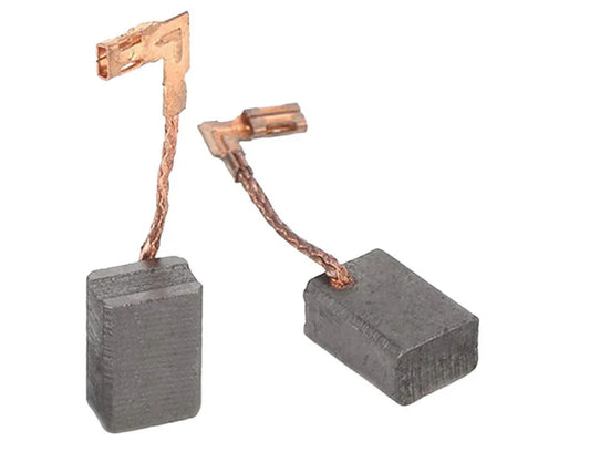 LAZER ELECTRICS Motor Carbon Brushes Pair for Makita Angle Grinders, Shears, Jointers (Alt to CB-459, 194722-3) - Mersey Spares