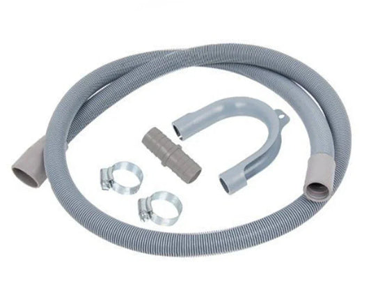 Lazer Washing Machine & Dishwasher 2.5 Metre Waste Drain Hose Extension Kit - Mersey Spares