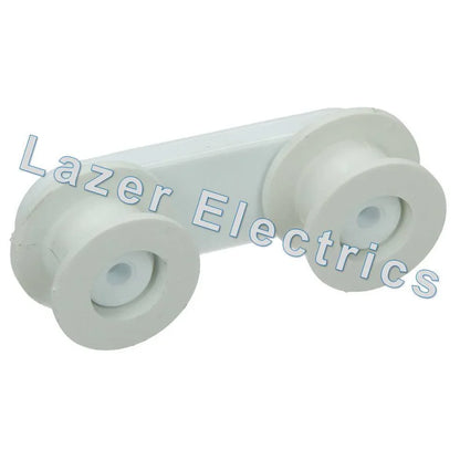 Genuine AEG Zanussi DISHWASHER BASKET WHEEL & SUPPORT Spares Parts x 4 Pack - Mersey Spares