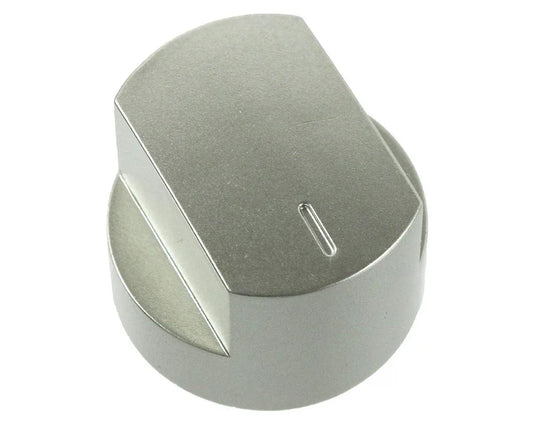 Main Oven Silver Control Knob for Stoves Hob Oven Cookers 444445107 444445730 - Mersey Spares