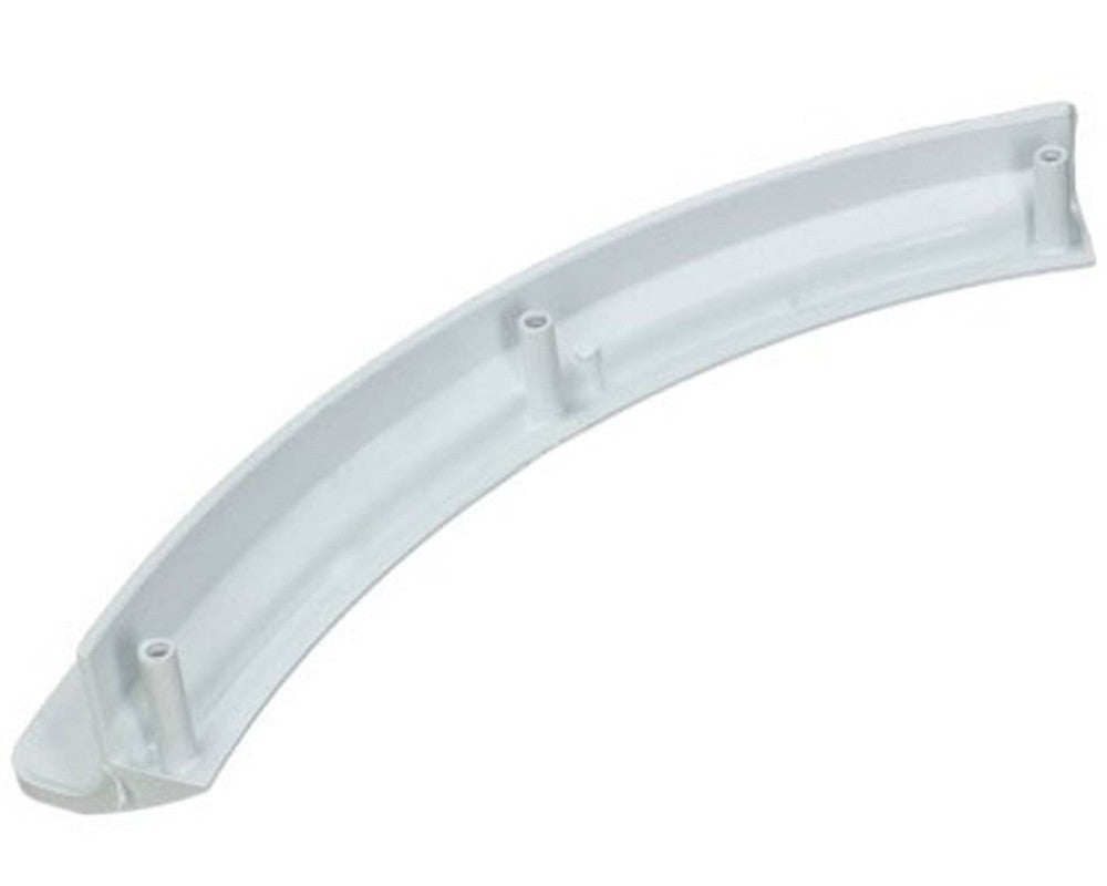 White Door Handle for SIEMENS Tumble Dryer Curved Replacement 497522