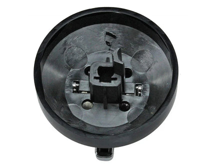 2 x Oven Gas Control Knobs Hob Cooker Switch Chrome Black Silver For Diplomat - Mersey Spares