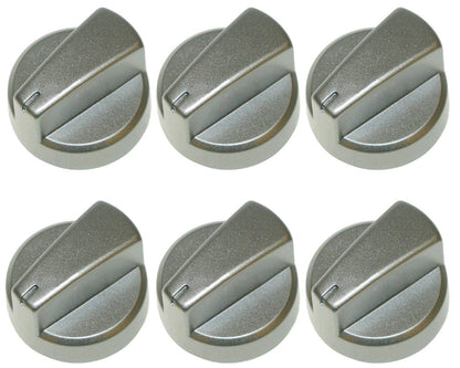 6 x Oven Control Knobs Hob Cooker For Belling 444447138 7139 7140 7142 7143 7146