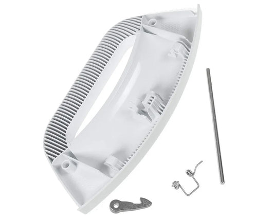 Washing Machine Door Handle & Spring Kit For Hotpoint WMEF762PUK, WMEF923PUK, WMEF943PUK - Mersey Spares