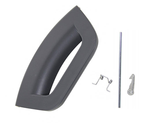 Graphite Plastic Door Handle Kit for Hotpoint Futura Washing Machine C00286363