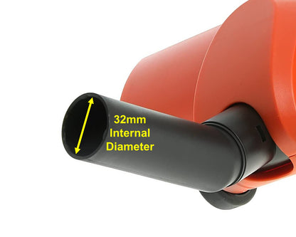Airo Turbo Brush Floor Tool For Hetty HET200 Vacuum Cleaners (Red 32mm)